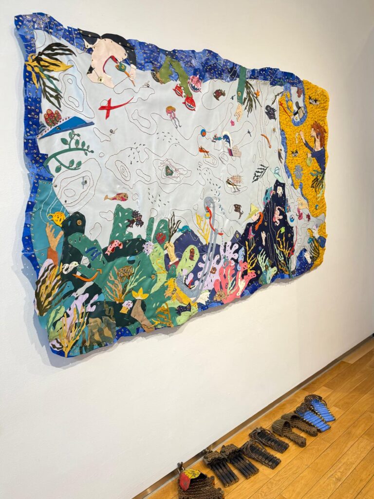Josephine Turalba, Sea.mless Gambit (2015), 1000 spent bullets of calibers