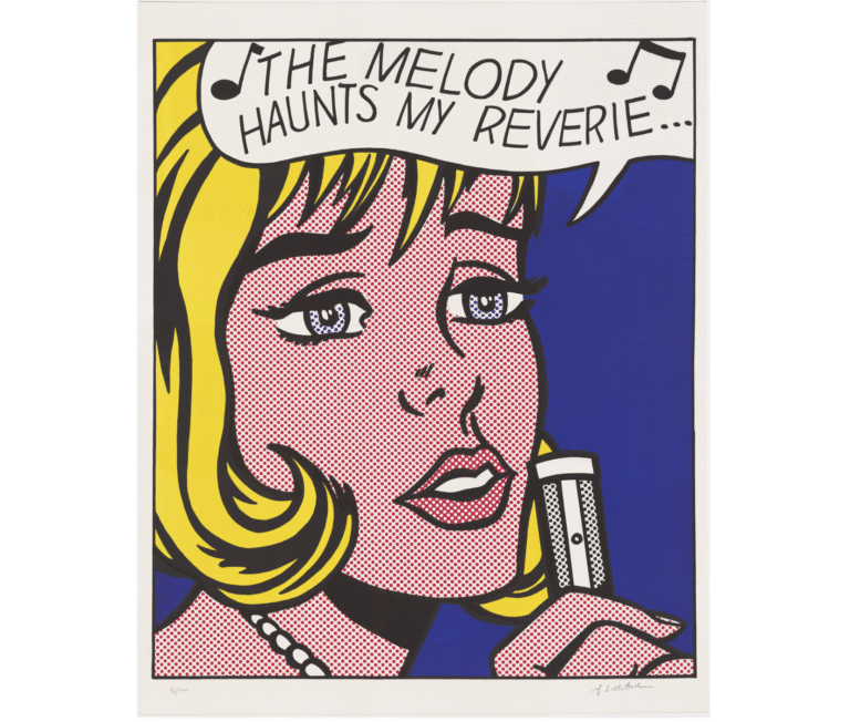 Roy Lichtenstein, Reverie from 11 Pop Artists, Volume II. 1965